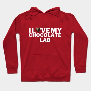 I love my chocolate labrador retriever Hoodie